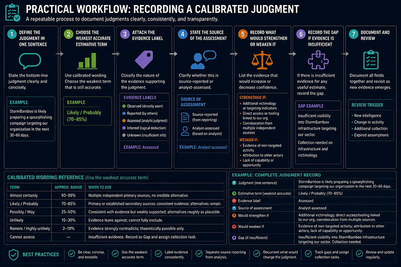 Assumptions and Gaps — Practical Workflow