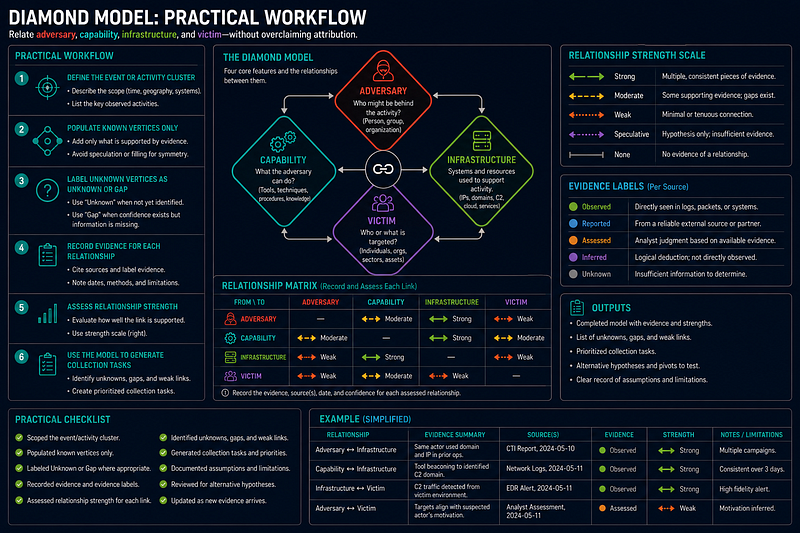 Diamond Model — Practical Workflow