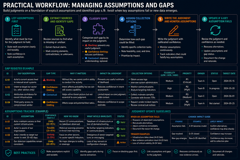 Finished Intelligence vs Research Notes — Practical Workflow