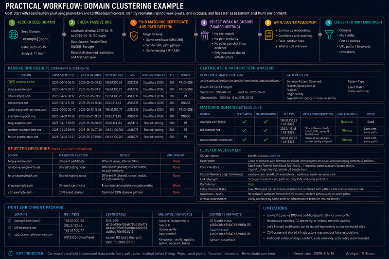 Hunt Hypothesis Template — Practical Workflow