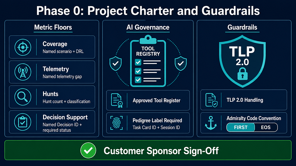 Customer-Driven AI CTI Project: Full Workflow Quick Reference infographic 03