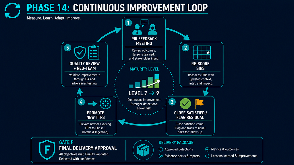 Customer-Driven AI CTI Project: Full Workflow Quick Reference infographic 17